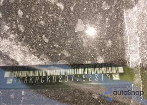 2013 Buick Enclave Leather from USA, damaged, VIN 5GAKRCKD8DJ152819